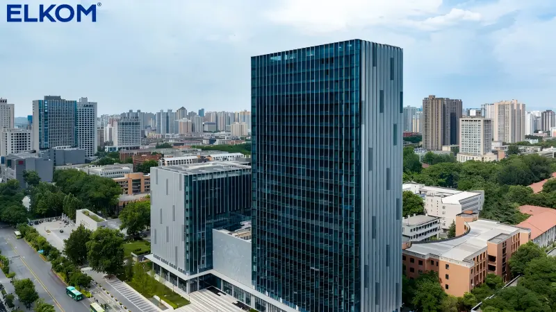 Framed Metal Integrated Insulation Curtain Wall System