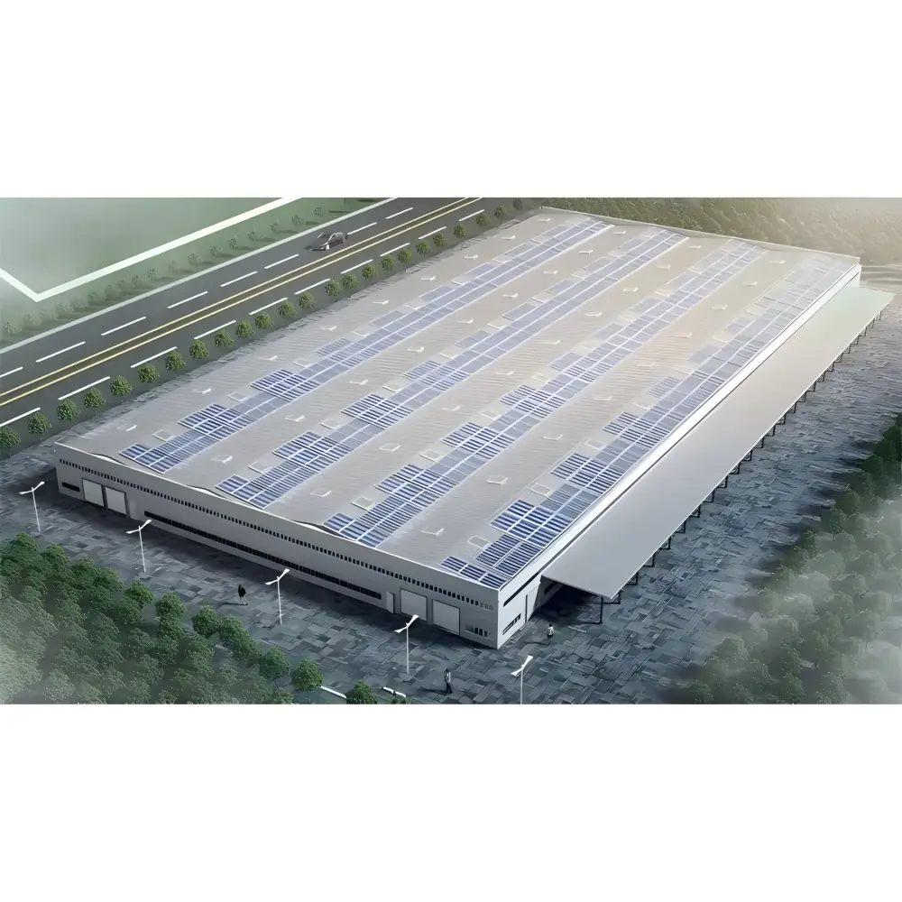 Prefabricated Metal Frame Warehouse Steel Structure
