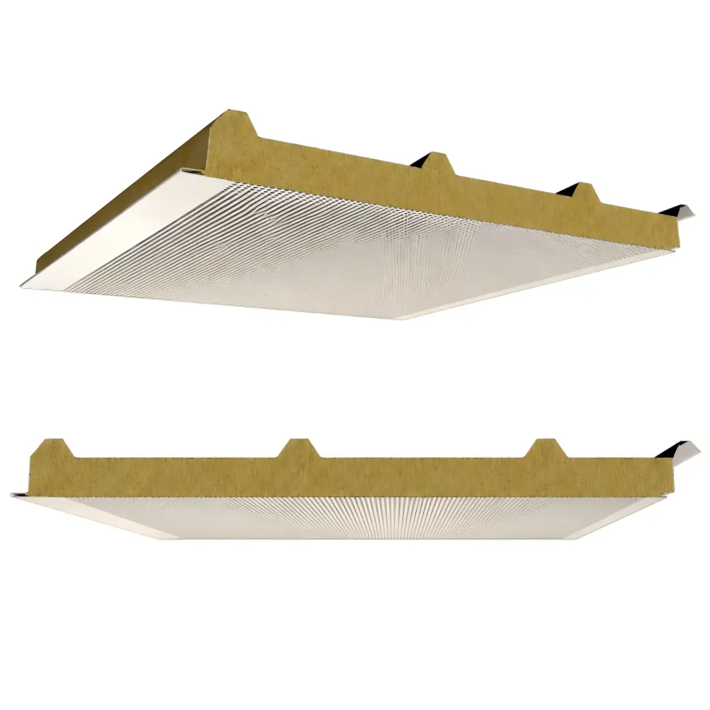 Rock Wool Insulation Acoustic Roof Panels