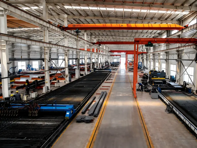 steel structure manufacturing capability​
