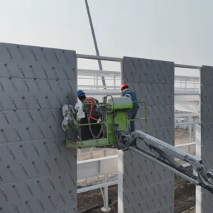 Insulated metal panel installation