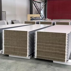 PU+Rock Wool Sandwich Wall Panel