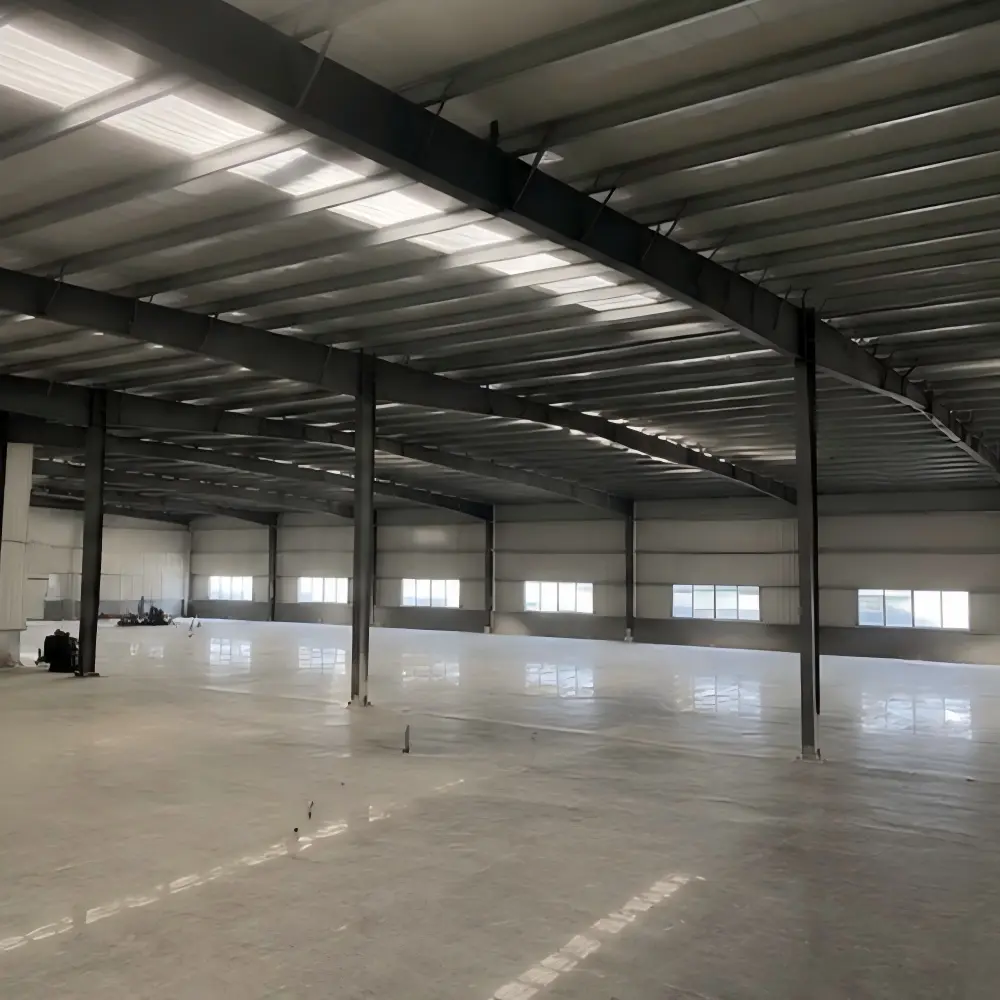 Industrial steel structure Interior