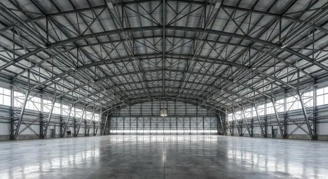 aircraft hangar steel structure