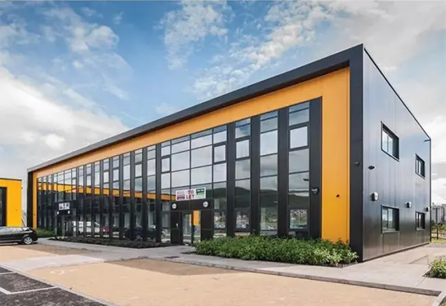 commercial steel building